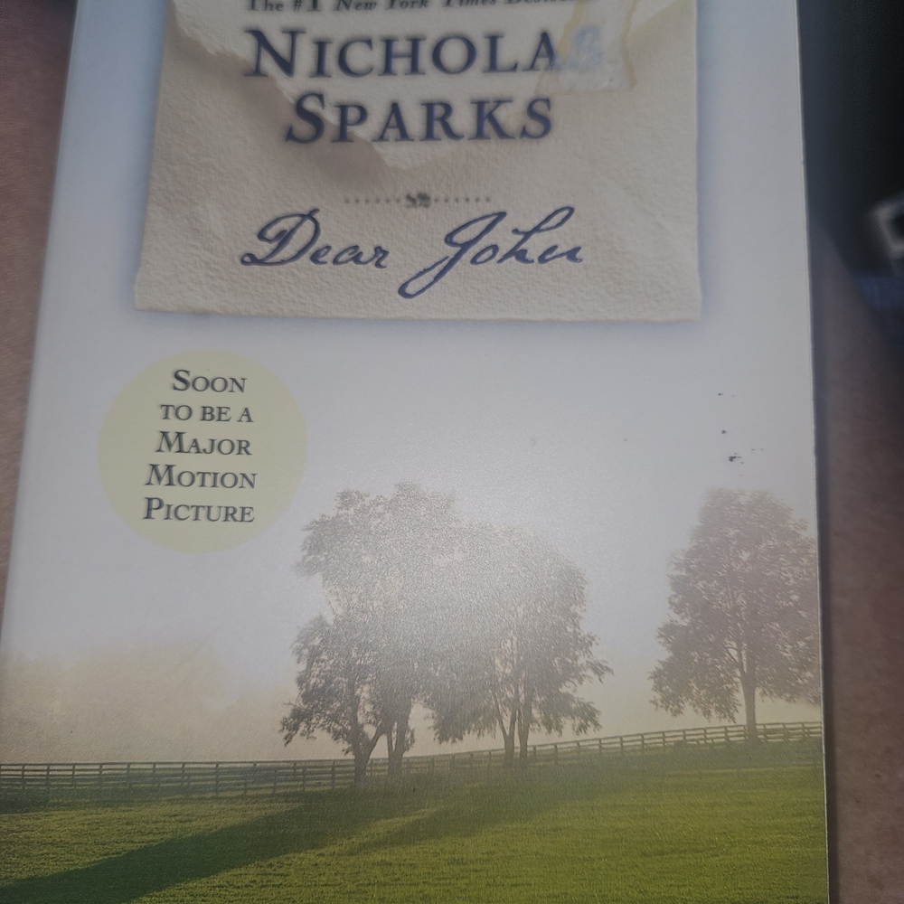 'Dear John' Book. Nicholas Sparks. Buy 1 Book, Get 1 Free